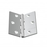 NICKEL PLATED BRASS FLAT HINGE 60x50 ITALY
